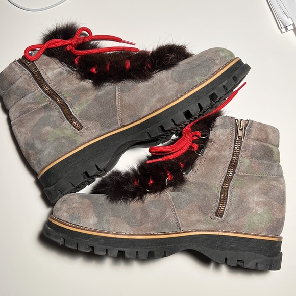 Atelier Wesson - Camo waterproof hiker style boots- Size 41- brand new-329$ - Picture 7 of 10